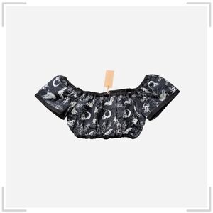 Creepy Maid Crop Top